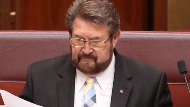 Senator Derryn Hinch told Federal Parliament that transvaginal mesh devices rivalled Thalidomide as one of Australia's worst health scandals.