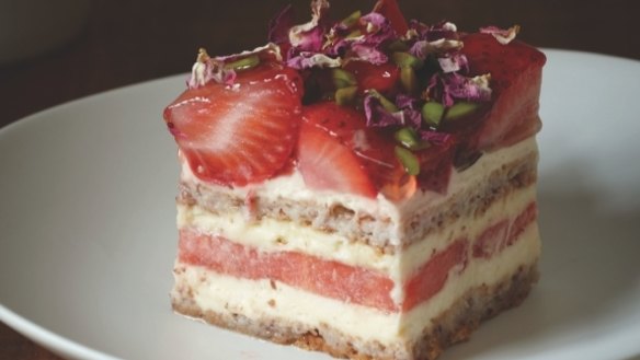Don't miss out on Black Star's strawberry watermelon cake.