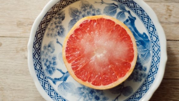 Half a grapefruit has generally been considered chic, if a bit boring. 