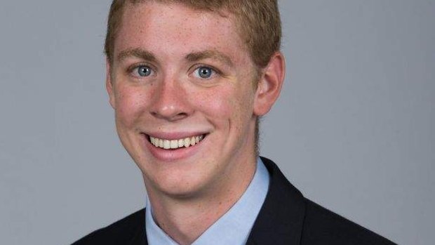 Brock Turner's yearbook photo, which is all the media had to work with for 18 months. 