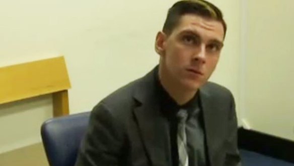 Dylan Voller testifies at the royal commission.