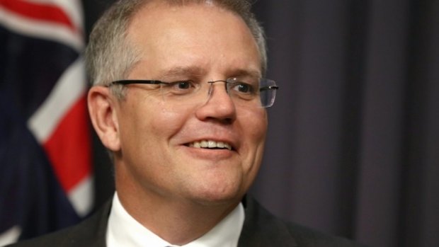 Scott Morrison has promised to protect self-managed super fund trustees who bought property prior to budget night.