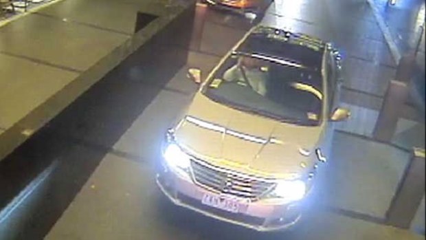 CCTV footage of Mr Nguyen in a rental car leaving the Hilton Hotel in George Street on May 1.