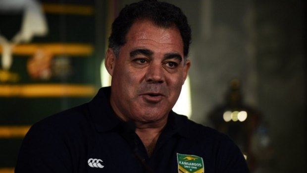 Demanding respect: Kangaroos coach Mal Meninga says any player wearing the green and gold jersey has to be a good role model.