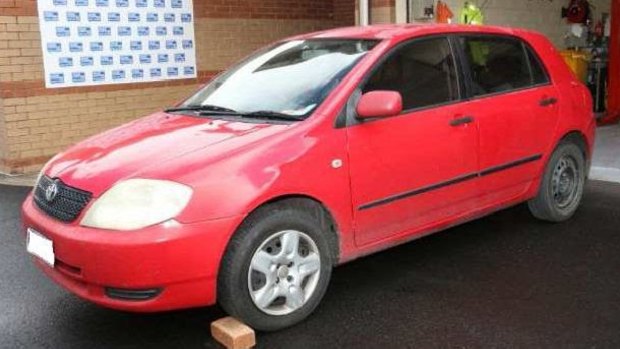 Police said the movements of this red car around Gatton on August 14 are "crucial" to finding out what happened to Jayde Kendall.