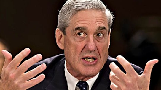 Robert Mueller testifies on Capitol Hill in Washington in May.