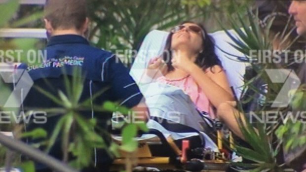 A woman was attacked by a dog on the Gold Coast on Thursday morning.