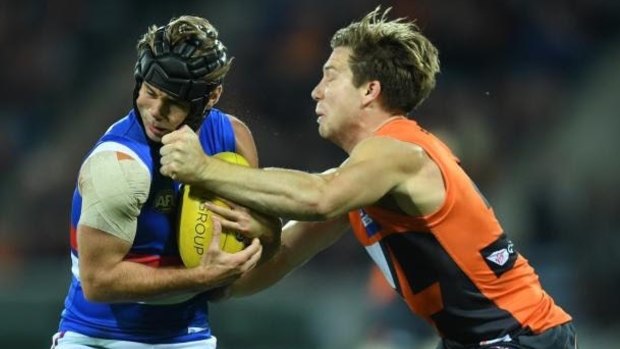 Toby Greene has been accepted a two-match ban for this hit on Caleb Daniel.