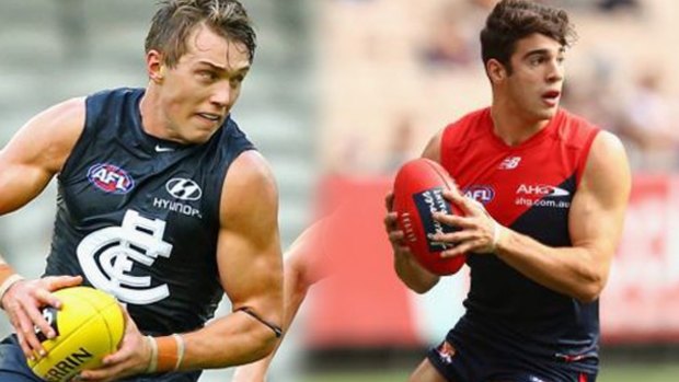 Young Guns: Patrick Cripps and Christian Petracca will likely recieve offers from elsewhere. 