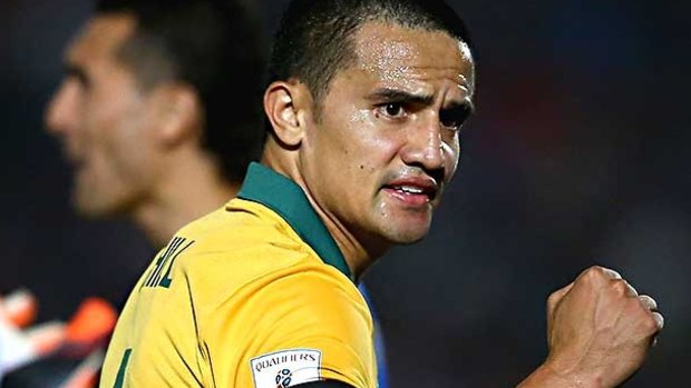 Donation: Tim Cahill has urged others to join the cause. 