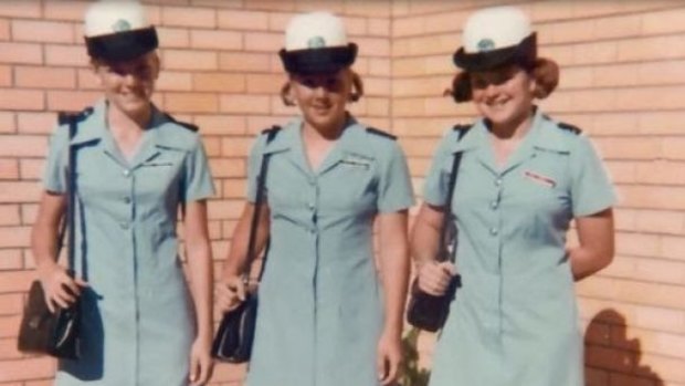 The uniforms of women police officers have changed drastically over the years.
