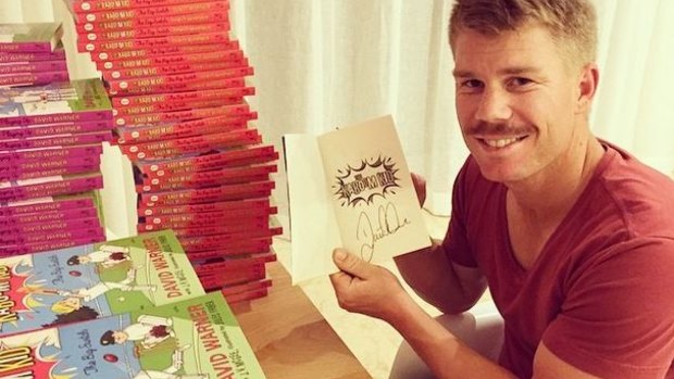 David Warner's The Kaboom Kid series is about little Davey Warner who wants to play cricket - but keeps getting into trouble.