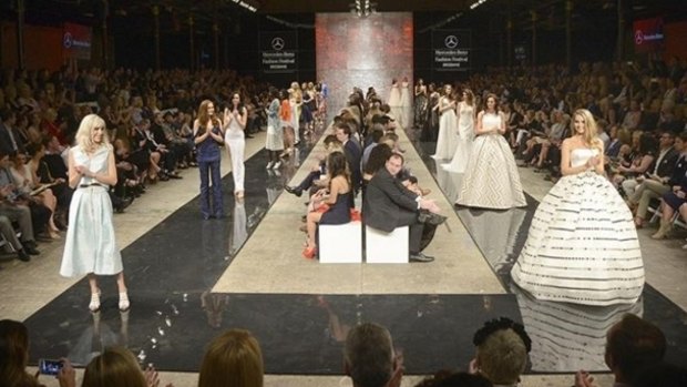 The Mercedes-Benz Fashion Festival Brisbane organisers posted: "Thank you and goodbye' on its Instagram account today.