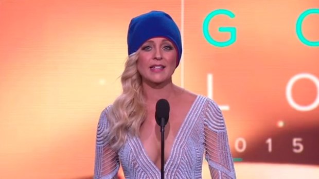 She swore at the Logies, but Carrie Bickmore  didn't raise an eyebrow.