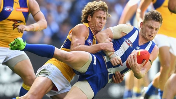 West Coast's Matt Priddis is a tackling machine but it might be time the Eagles used him as a tagger.
