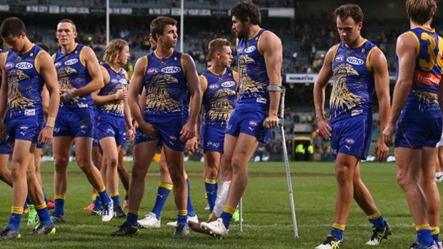 Josh Kennedy's injury isn't as serious as first thought. 