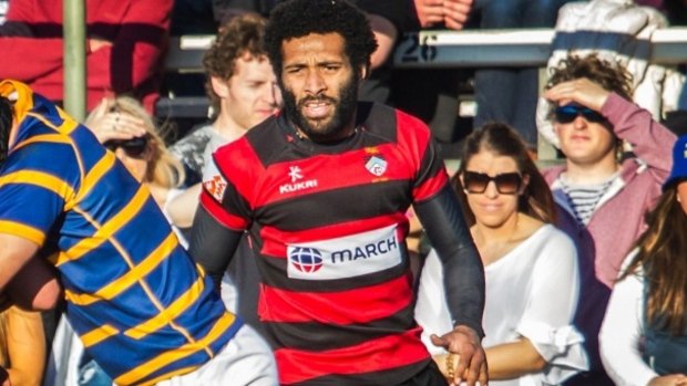 Christchurch's Fijian winger Sake Aca was the target of racial taunts during a Canterbury club rugby final.