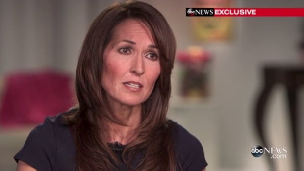 Robin William's widow Susan during an interview on Good Morning America.