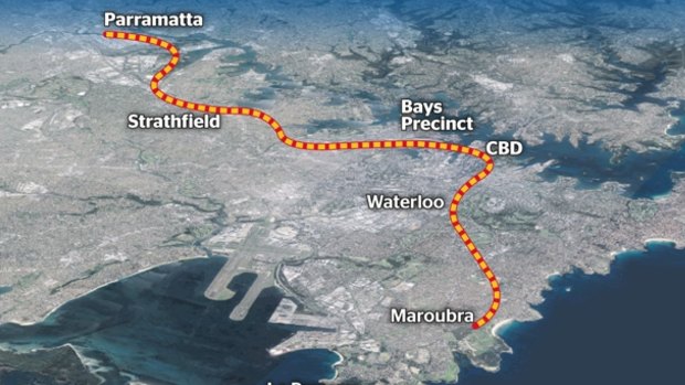 Possible Parramatta-CBD rail link?