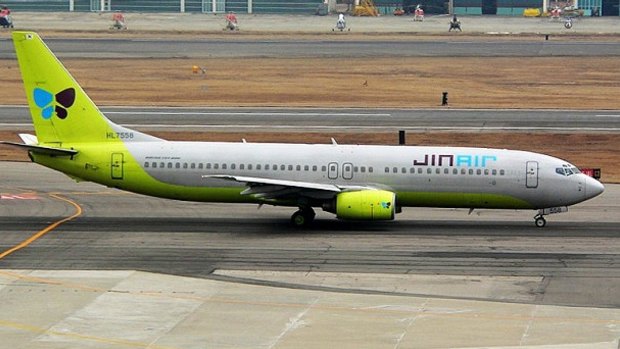 Jin Air is an affiliate of Korean Air Lines.