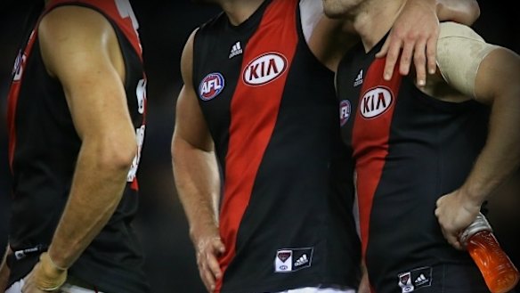 The 34 former and current Essendon players