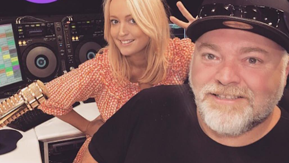 No strangers to controversy ... Top-rating Kiis FM breakfast hosts Kyle and Jackie O.