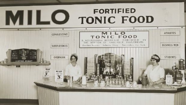 In its first few decades, Milo was marketed as a food that  could "sooth senses, induce sleep, and nourish the sick".