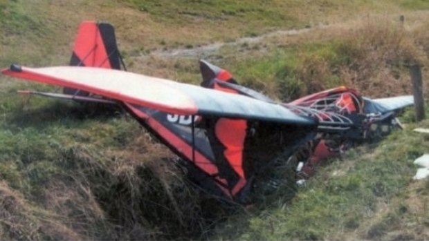 Michael Pook spent a long time waiting for help when the microlight he was passenger in crashed near Gordonton, Hamilton, on January 31, 2005.