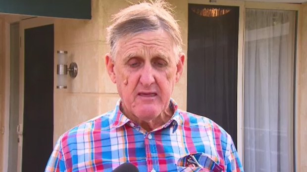 Tony Overheu said he shoved a pie in Qantas boss Alan Joyce's face over gay marriage 'propaganda'