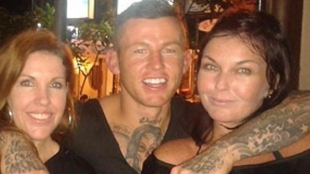 Potential distraction: Schapelle Corby and sister Mercedes spent time with former NRL star Todd Carney in Bali several years ago.