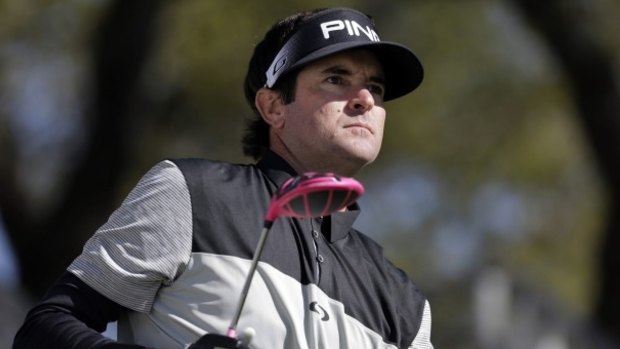 Unorthodox: two-time Masters champion Bubba Watson.