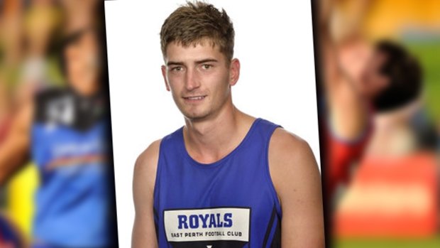Beau Chatley injured his spinal cord in a Perth WAFL reserves game.