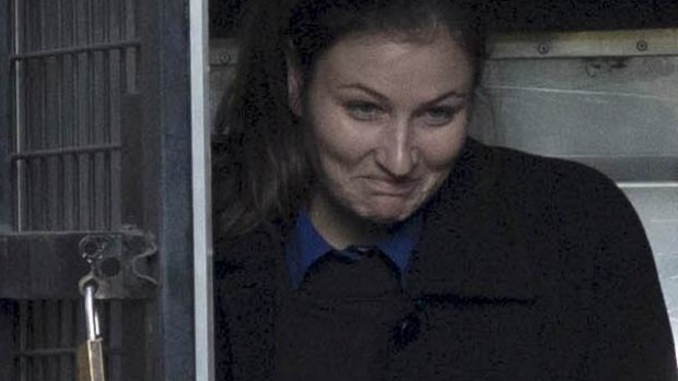 Harriet Wran after she was sentenced.