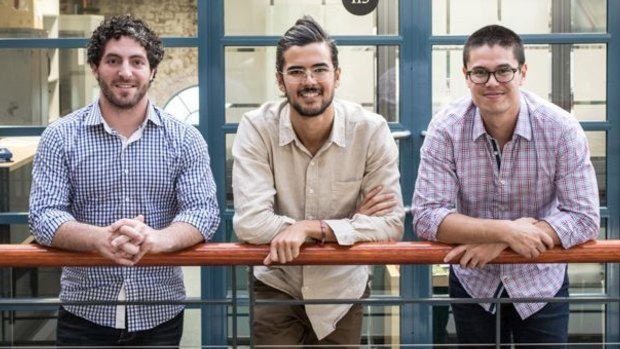 Edrolo founders Jeremy Cox, Duncan Anderson and Ben Sze's faith in their company has paid off.