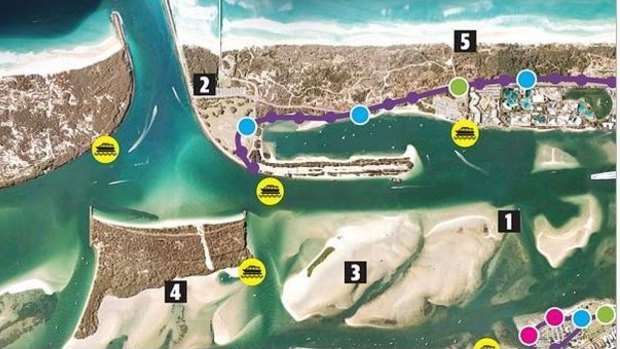 Southport Broadwater master plan concept by architect Bryn Lummus