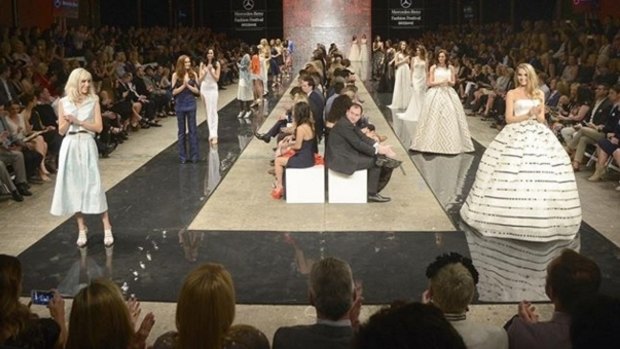 The Mercedes-Benz Fashion Festival Brisbane organisers posted: "Thank you and goodbye' on its Instagram account today.