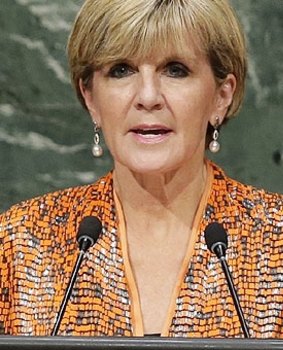 Foreign Minister Julie Bishop says the UN meetings have been positive.
