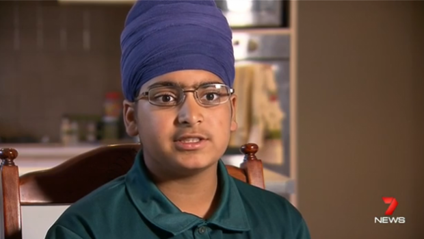 Harjeet Singh was left shocked and scared after he was racially vilified on a suburban bus.
