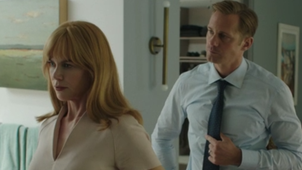 Domestic violence is laid bare in Big Little Lies, starring Nicole Kidman and Alexander Skarsgard as her abusive husband.