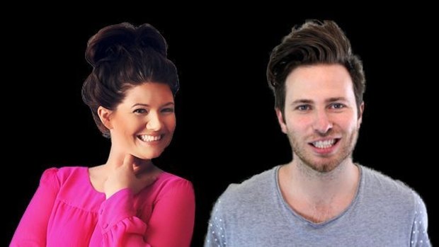New 104.7 breakfast show hosts Tanya Hennessy, 30, and Ryan Jon, 28, start on air in Canberra on January 18.