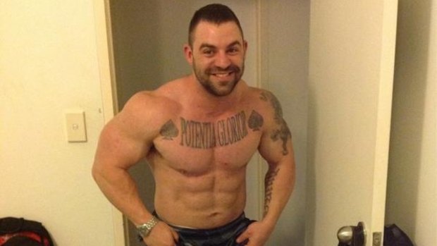 Charged with supplying steroids: Kings Cross personal trainer James Blatch.