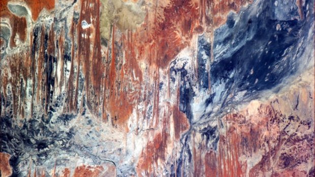 Jackson Pollock would've been further inspired seeing the Outback from orbit 