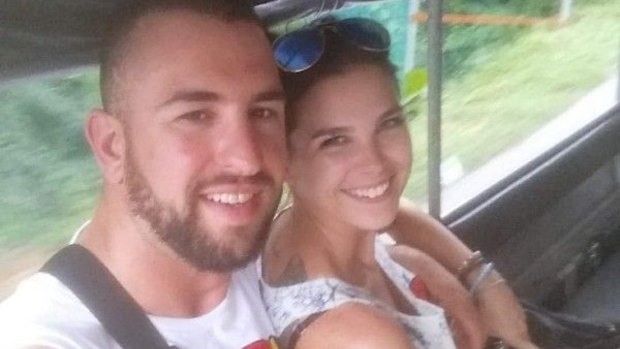 Canberra couple Sam William and Shani Bourne were badly injured in a crash in Thailand.?