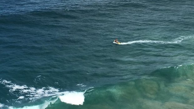 Lifesavers search for Josh Carter, who went missing off a beach north of Noosa.