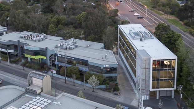 Adelaide-based syndicate Harmony Corporation has paid $7.1 million for a new office building abutting the train line at 1180 Toorak Road, Camberwell.