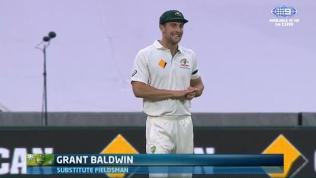 Subsitute: Grant Baldwin fielding for Australia.