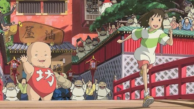 Young Chihiro must fend for herself in Studio Ghibli's masterpiece, <i>Spirited Away</i>.