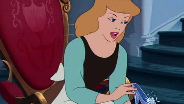 The animated <em>Cinderella</em> from 1950.
