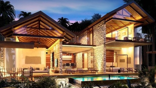The Karma Kandara villas are priced at $US1.3 million ($1.51 million).