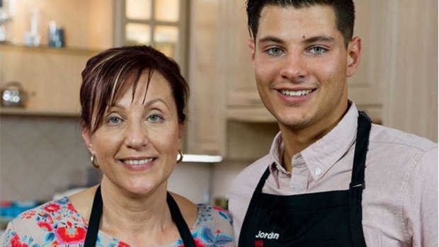 Mother and son team Anna and Jordan on My Kitchen Rules.